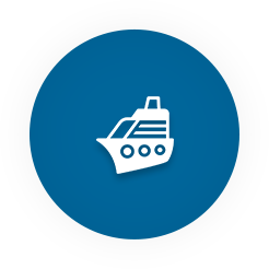 A boat icon