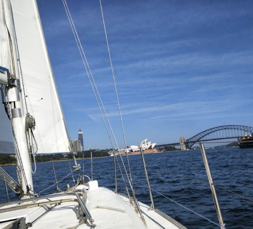 A view of Sydney Harbour
